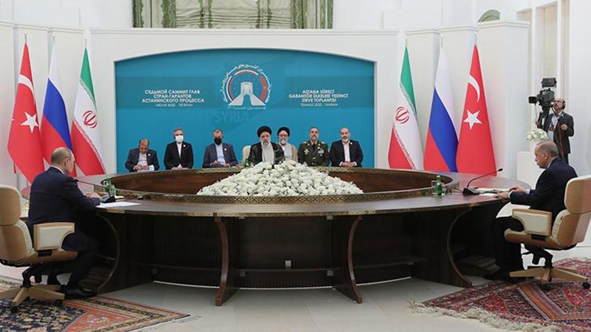 Dünyanın gözü kulağı kritik görüşmedeydi! Erdoğan-Putin-Reisi zirvesi sona erdi, ilk açıklamalar geldi