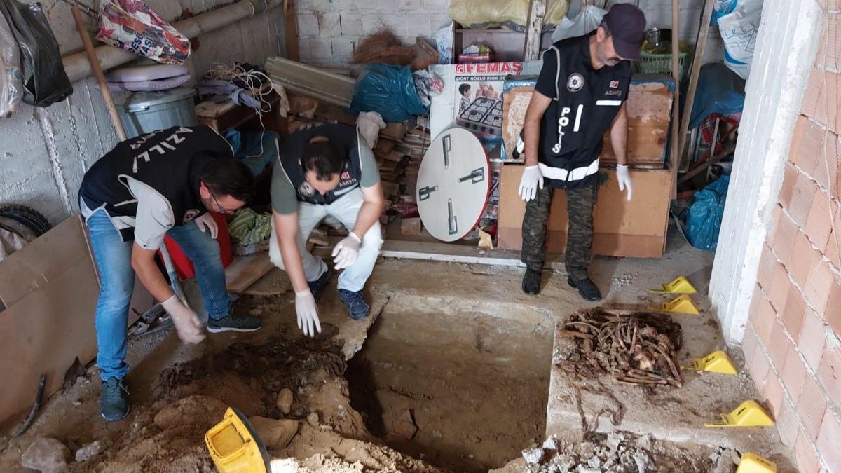 Betonun altında kemikler bulundu! Kiracının, katilleri ev sahibi çıktı