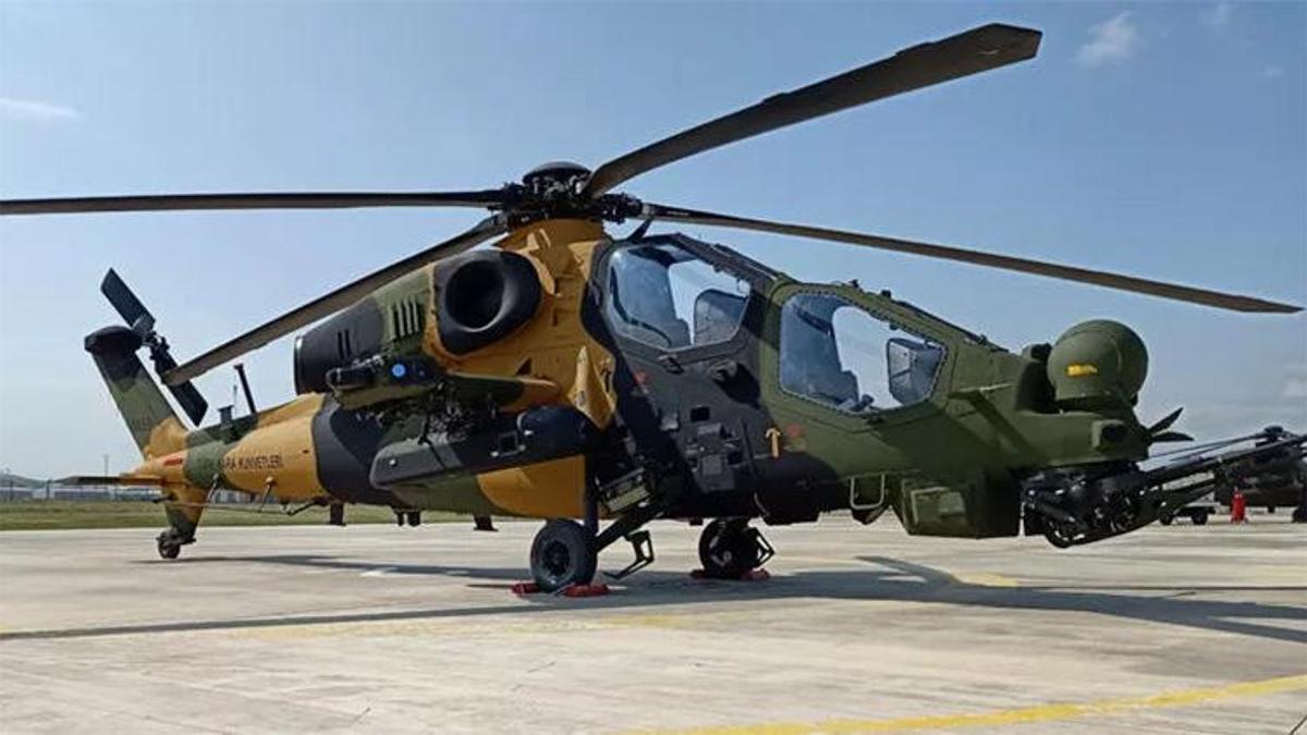 57. ATAK helikopteri envantere girdi!