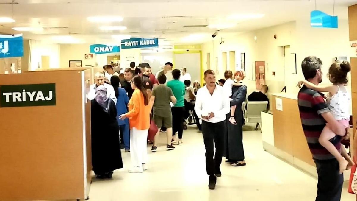 Sünnet düğününe giden soluğu hastanede aldı!