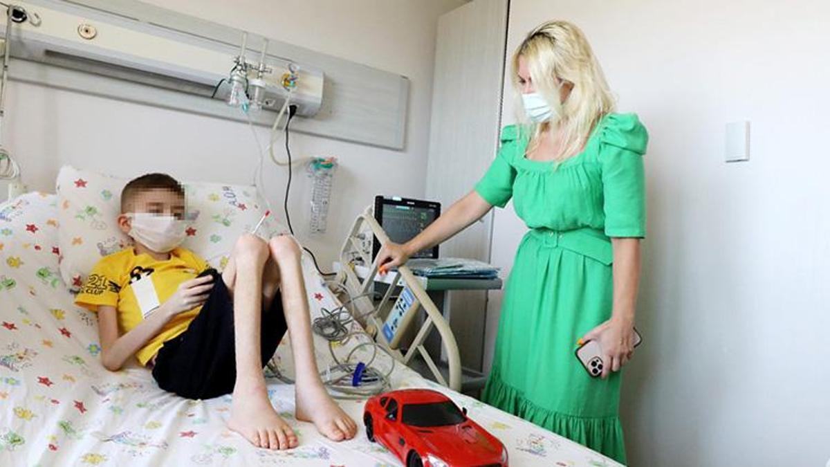 Rektör Özkan açıkladı: Cem Muhammet'in kan değerlerini biraz toparladık, 300 gram aldı