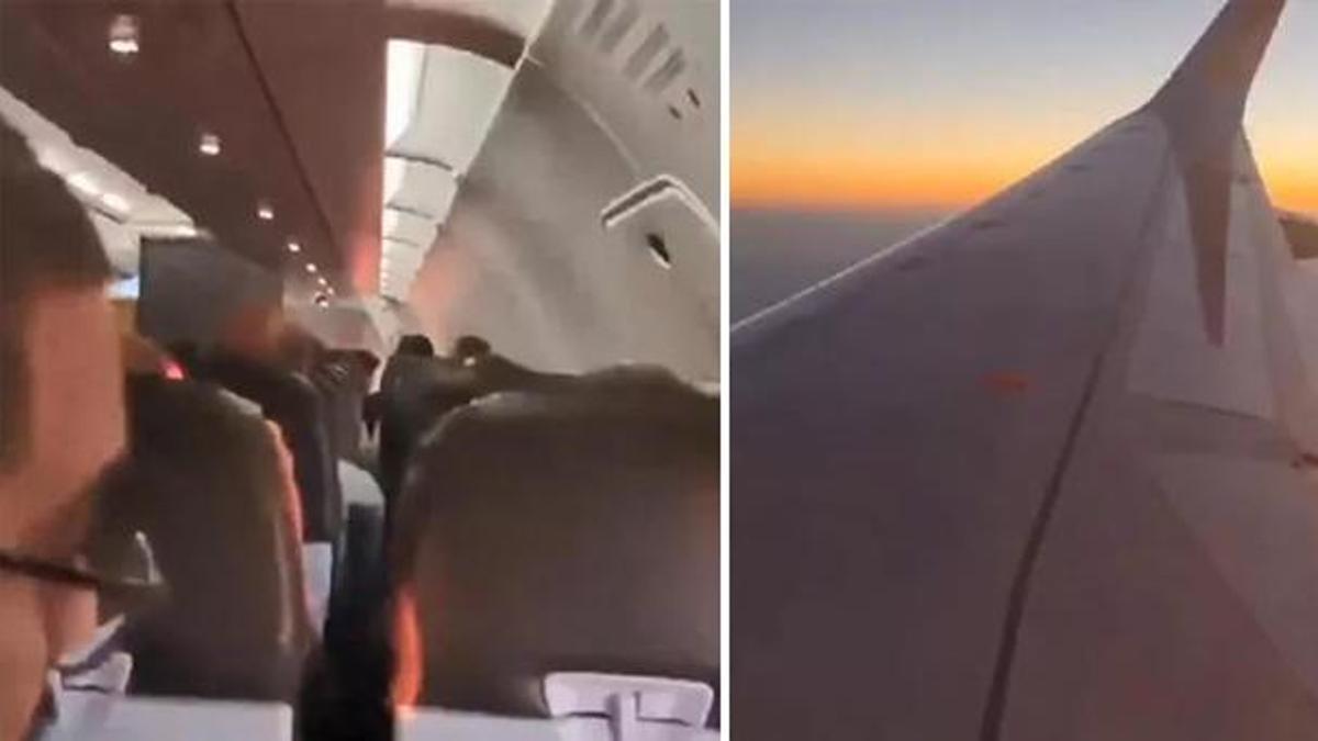 Adana uçağındaki pilotun anonsu olay oldu: Azer Bülbül şarkısı gibiyiz