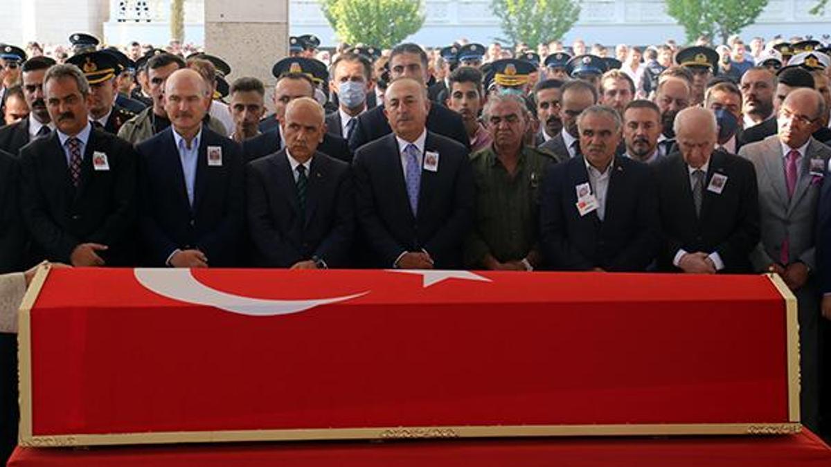 Şehit Sözleşmeli Er Mevlüt Yoğurtcu, Ankara'da son yolculuğuna uğurlandı