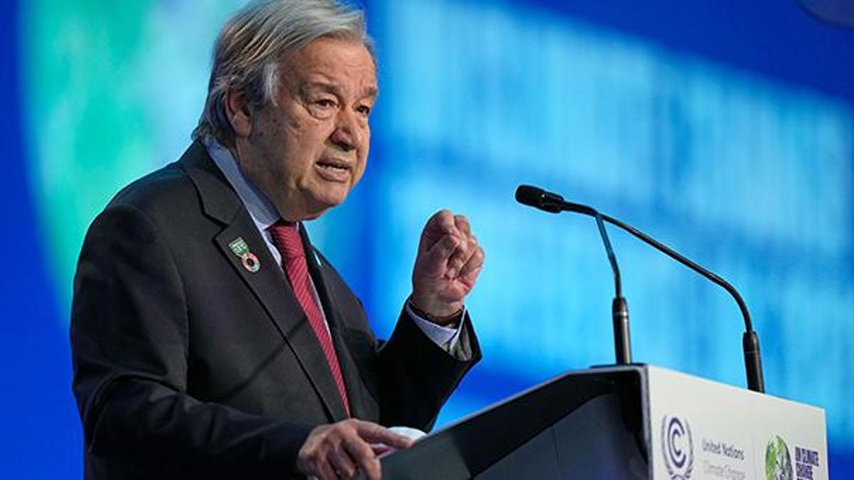 BM Genel Sekreteri Guterres: Türkiye'ye liderliği için minnettarım