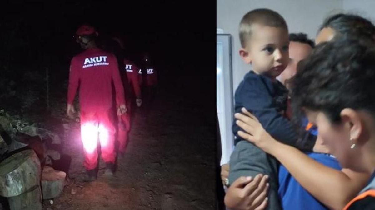 3 yaşındaki çocuk kaybolmuştu! Güzel haber geldi