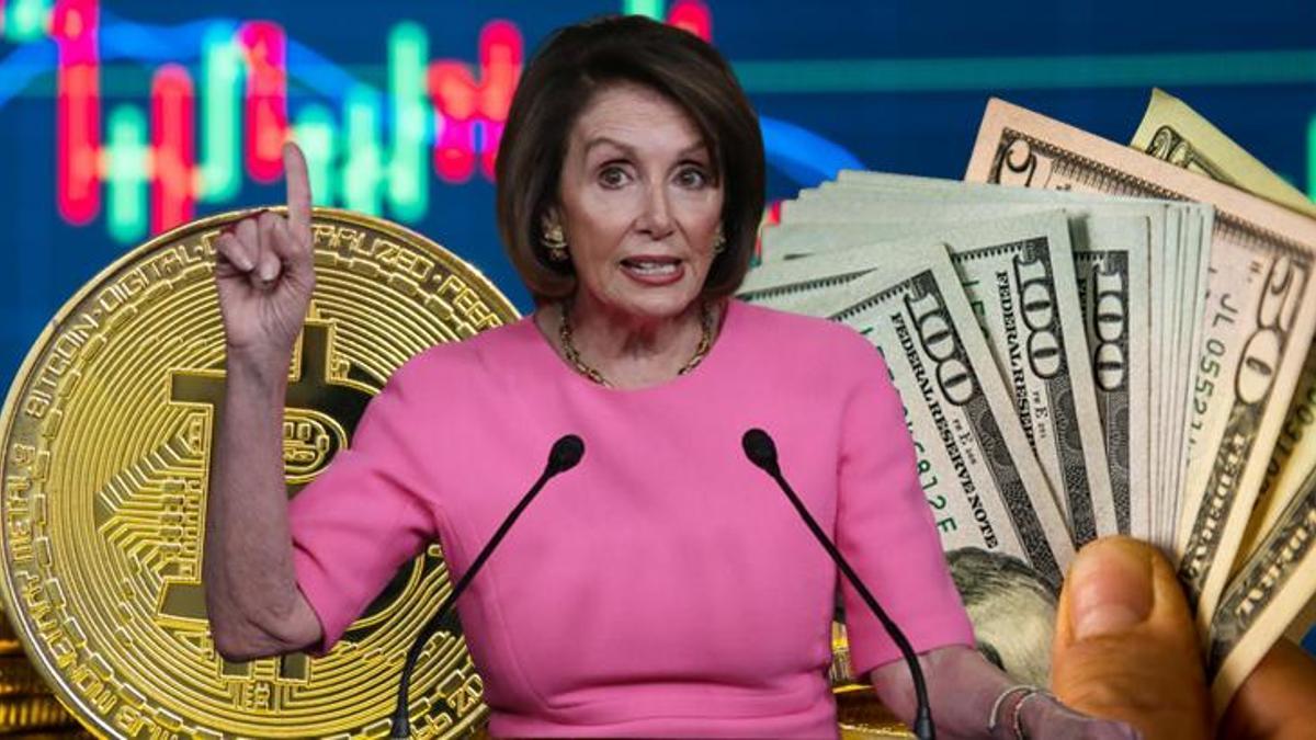 Kripto paralara 'Pelosi' darbesi! Bir anda tepetaklak oldu: Bitcoin, Ethereum...