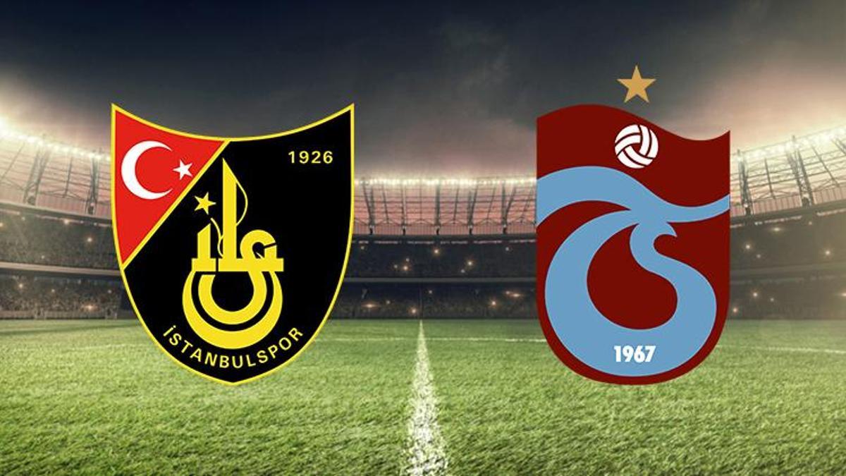 İstanbulspor Trabzonspor maçı ne zaman, saat kaçta, hangi kanalda? İstanbulspor Trabzonspor maçı canlı yayın bilgileri!