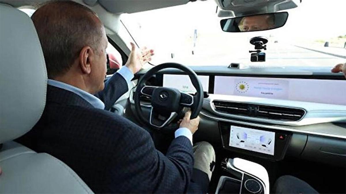 Cumhurbaşkanı Erdoğan'dan TOGG paylaşımı