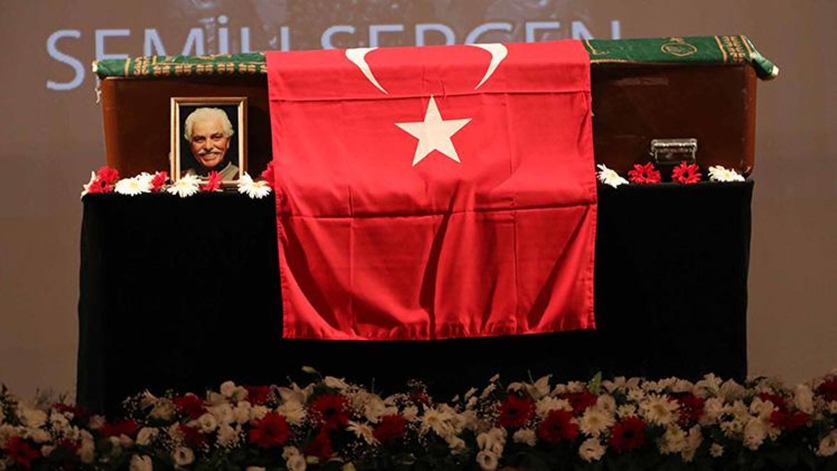 Semih Sergen, son yolculuğuna uğurlandı