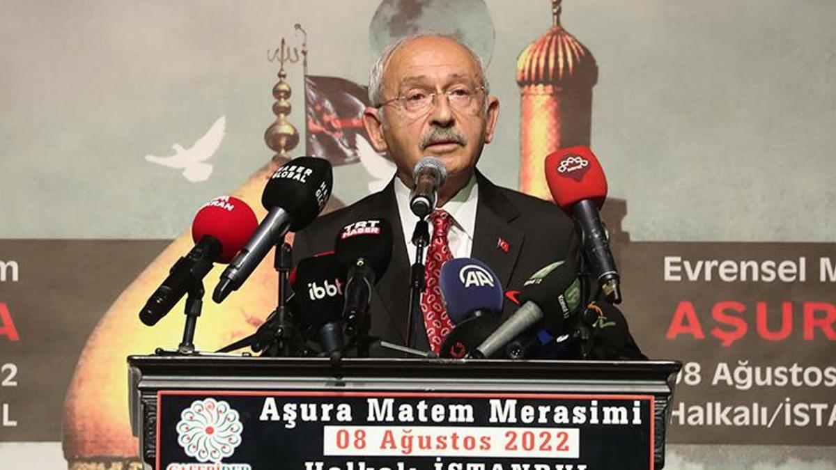 Kemal Kılıçdaroğlu Evrensel Aşura Matem Merasimi'nde konuştu