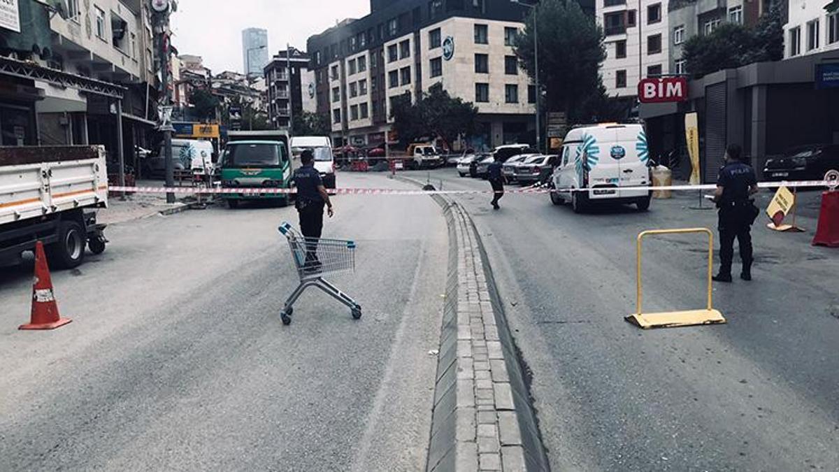 Şişli'de doğalgaz borusu patladı! Cadde trafiğe kapatıldı