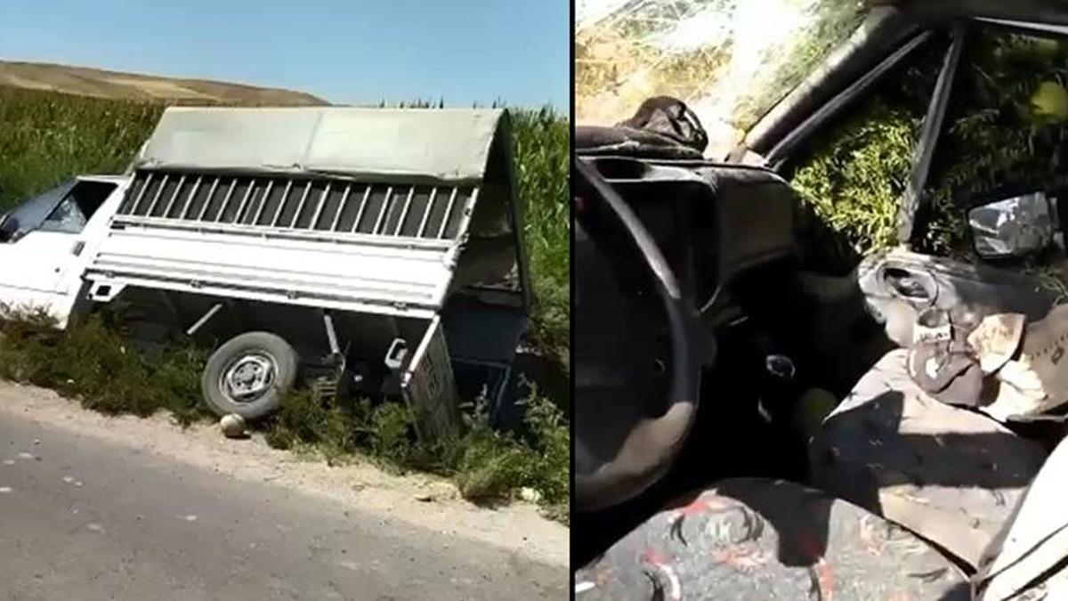 Batman'da işçi taşıyan kamyonet devrildi: 7 yaralı