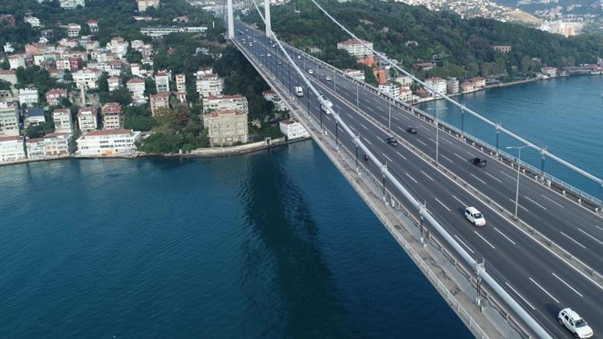Fatih Sultan Mehmet Köprüsü’nde çalışma sona erdi