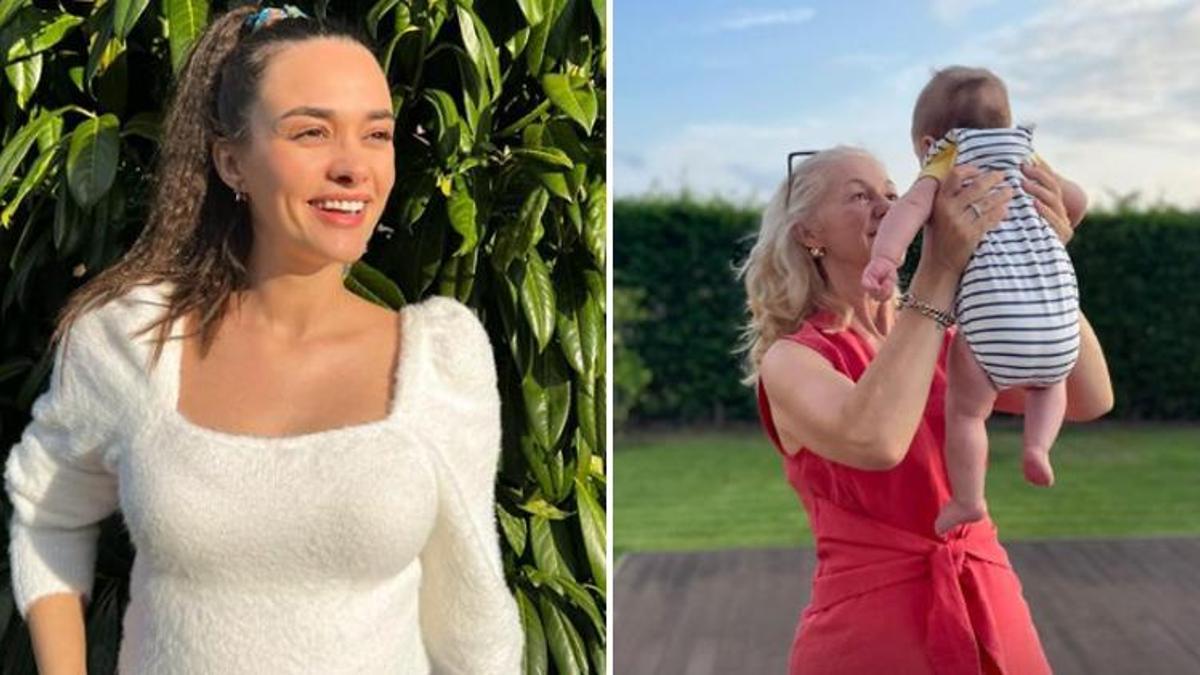 Hande Soral annesi ve oğlunu paylaştı! "Büyük aşk"