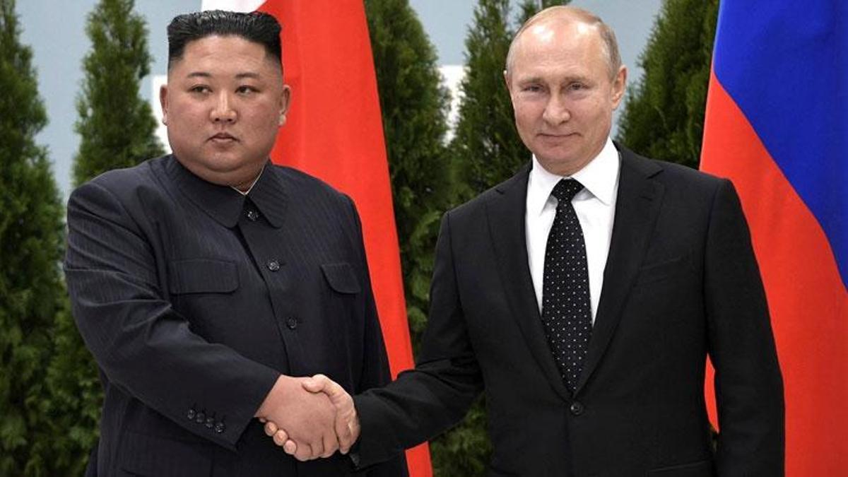 Rusya Devlet Başkanı Putin'den Kuzey Kore hamlesi! Kim Jong Un'dan jet hızıyla yanıt geldi...