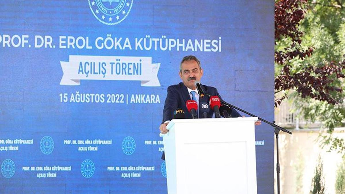 Bakan Özer: 2021'in sonunda kütüphanesiz okul bırakmadık