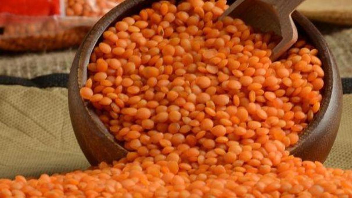 Kabuklu kırmızı mercimek alım fiyatı 15 bin liraya yükseltildi