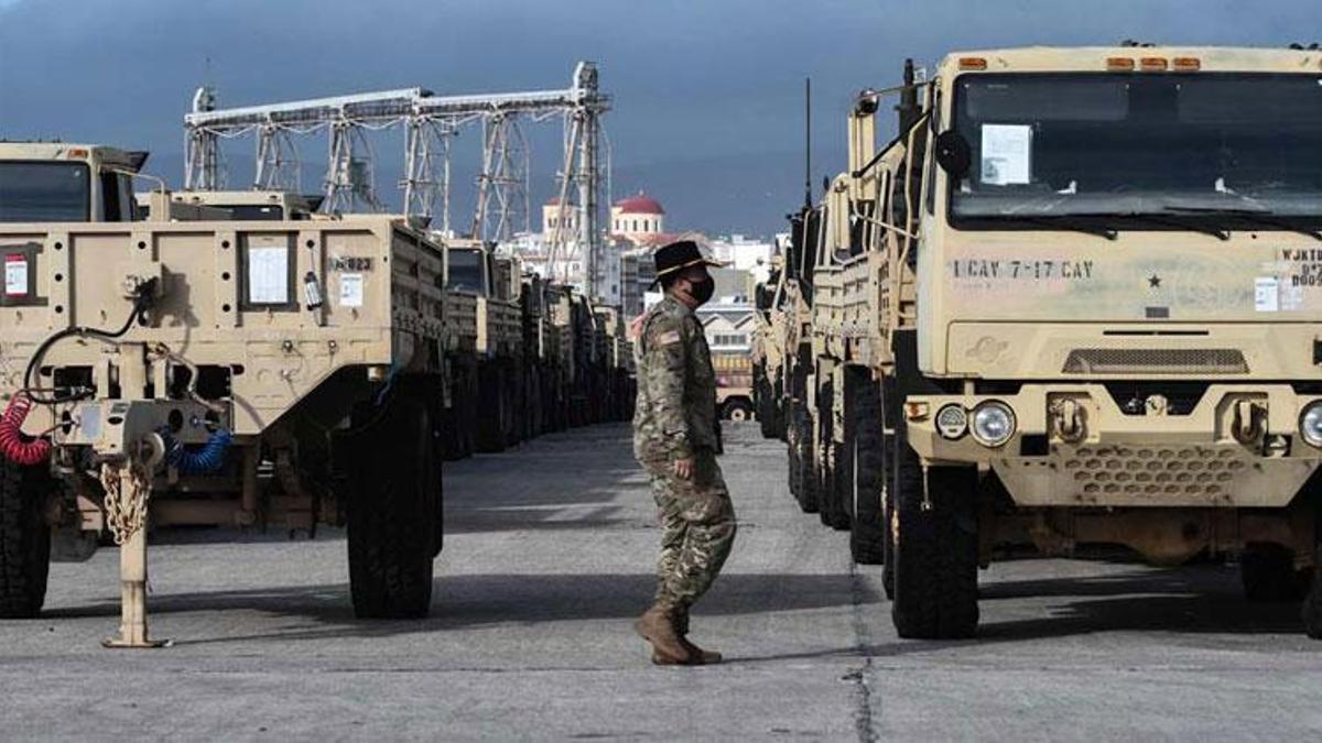 Amerikalılar Dedeağaç'a geldi kıtlık başladı! Uzun kuyryklar oluştu...