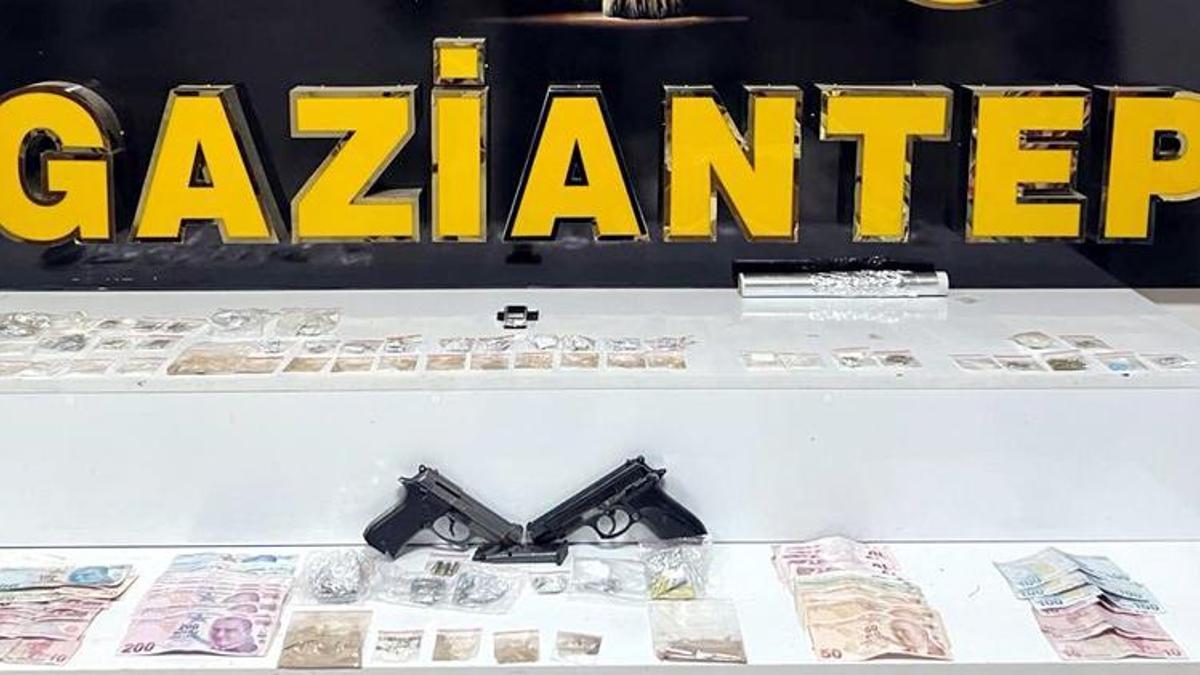Gaziantep'teki uyuşturucu operasyonunda 12 tutuklama