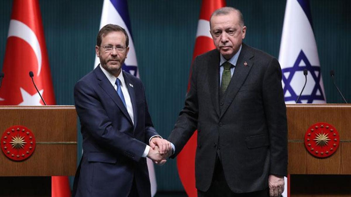 Cumhurbaşkanı Erdoğan İsrail Cumhurbaşkanı Herzog ile telefonda görüştü