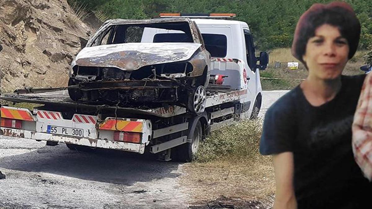 Tartıştığı Gülten'i, bıçaklayarak öldürüp, otomobili cesediyle yakmış