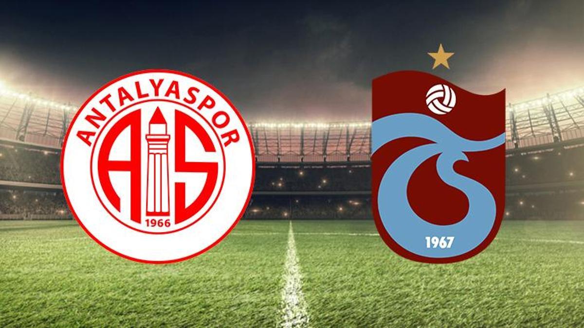 Antalyaspor Trabzonspor maçı ne zaman, saat kaçta, hangi kanalda? Antalyaspor Trabzonspor maçı canlı yayın bilgileri!