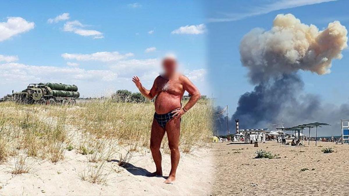 Rus turist Kırım'da konum paylaştı Ukrayna füze yağdırdı! Hepsi teker teker imha edildi...