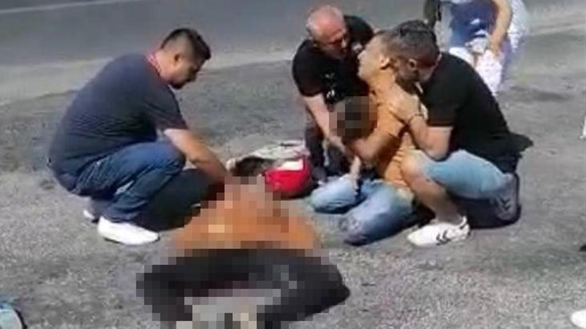 Kazada eşi ve kızını kaybeden babanın feryadı yürek dağladı