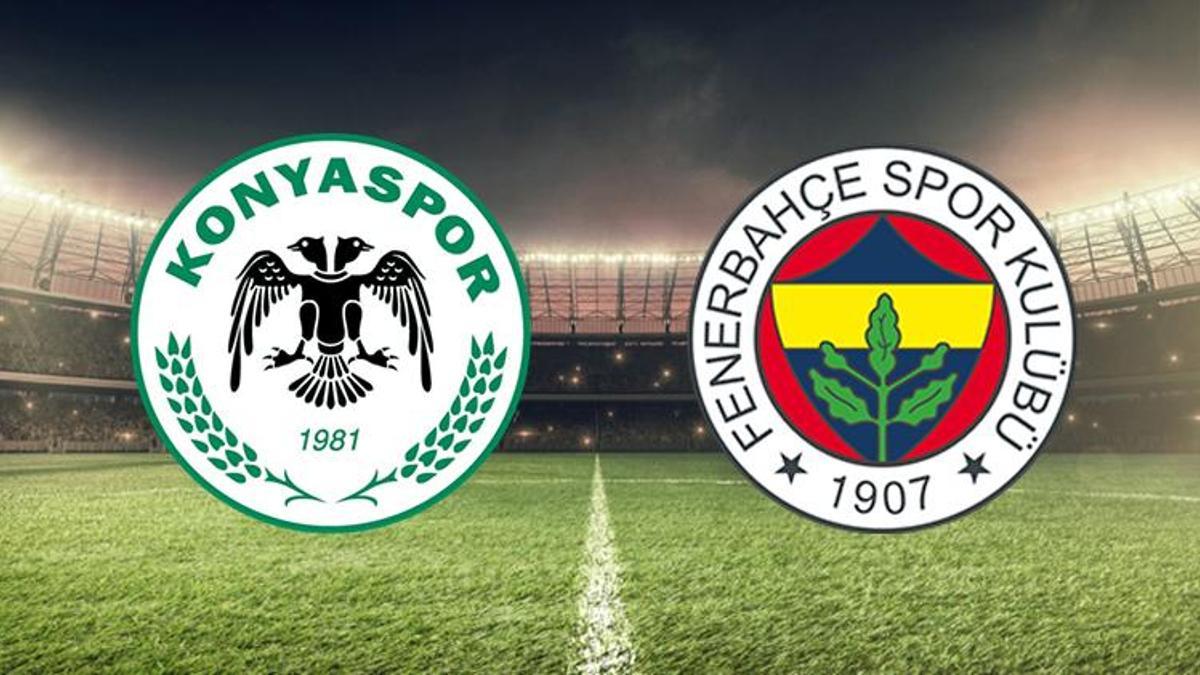 Konyaspor Fenerbahçe maçı ne zaman, saat kaçta, hangi kanalda? Konyaspor Fenerbahçe maçı kadrosu
