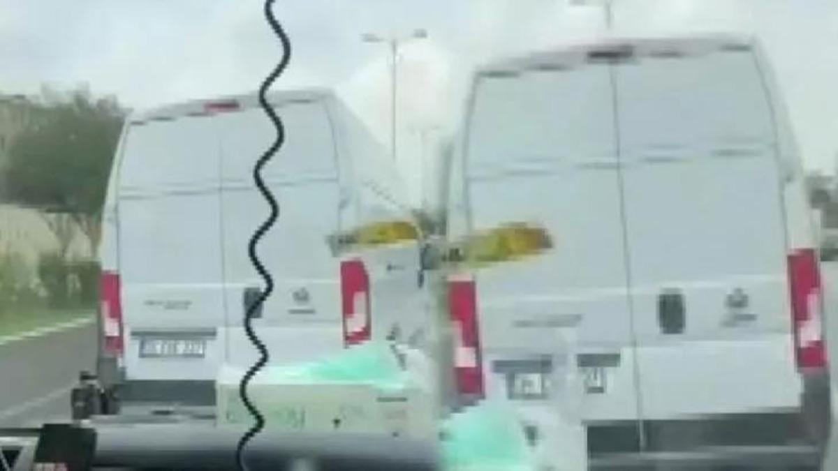 Ambulansa yol vermeyince cezayı yedi, adli işlem başlatıldı