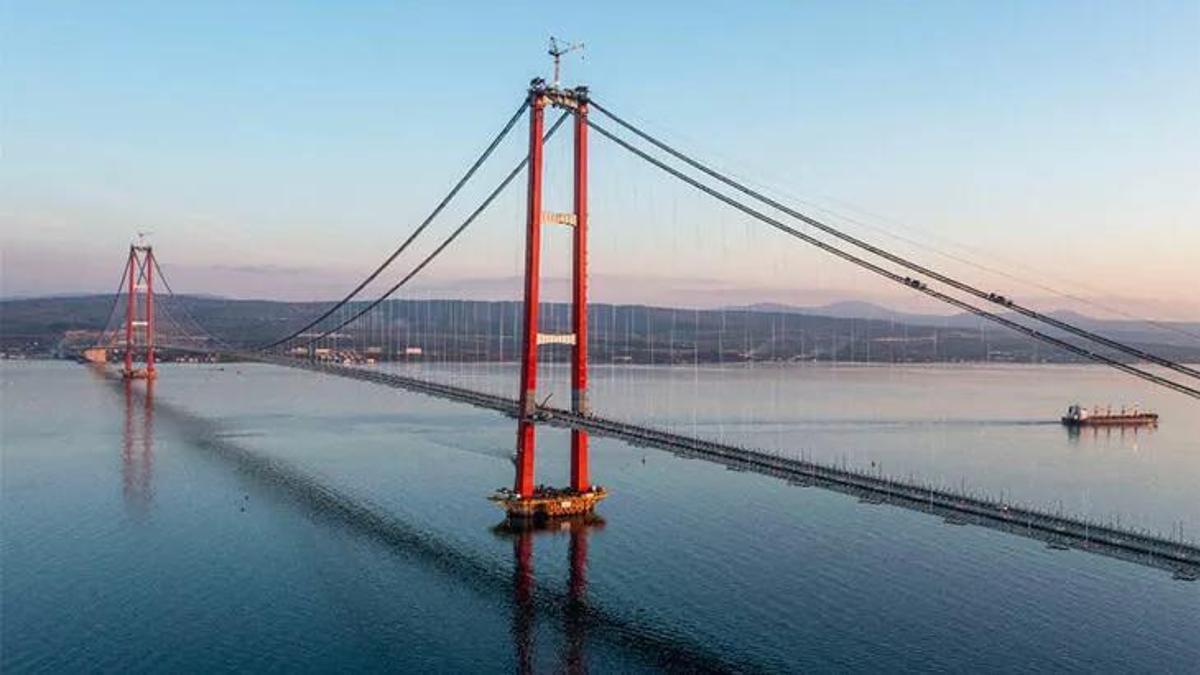 1915 Çanakkale Köprüsü'nün ortakları dünyanın en iyileri arasına girdi!