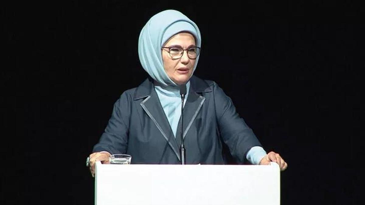 Emine Erdoğan'dan önemli açıklamalar: Sadece bana değil bir millete de ilham oldu!
