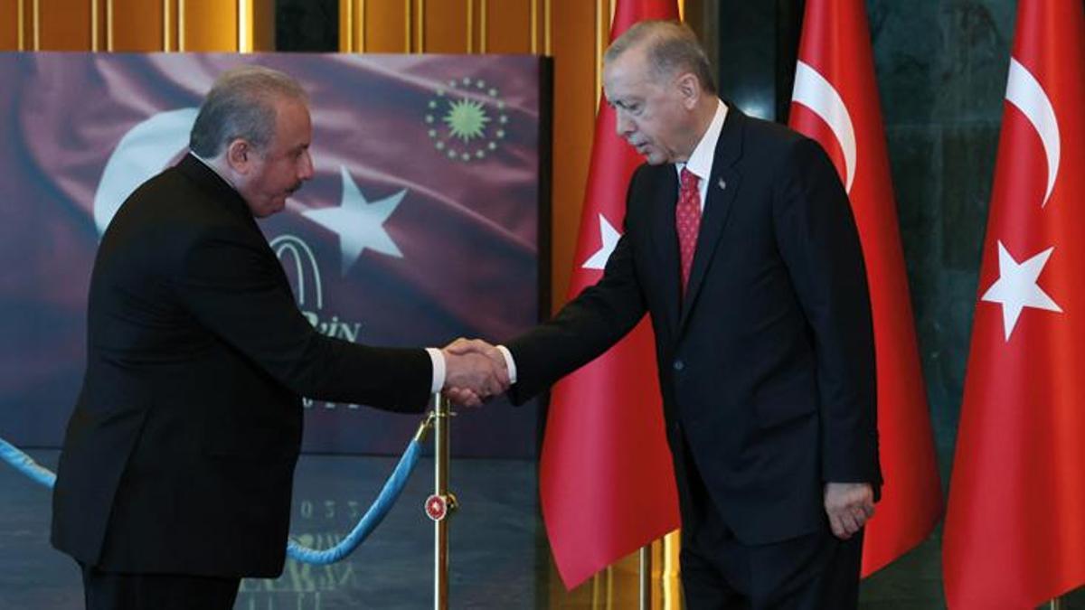 Cumhurbaşkanı Erdoğan, 30 Ağustos Zafer Bayramı tebriklerini kabul etti
