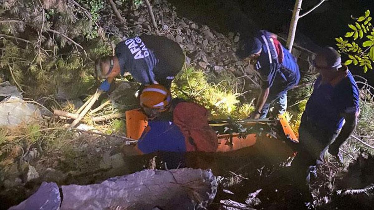 Muğla'da uçuruma düşen orman işçisi öldü