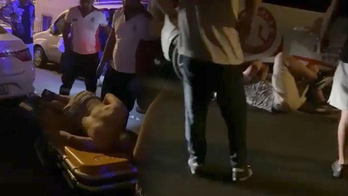 İstanbul'da dehşet anları! Taksiciler bir kişiyi öldüresiye dövdü