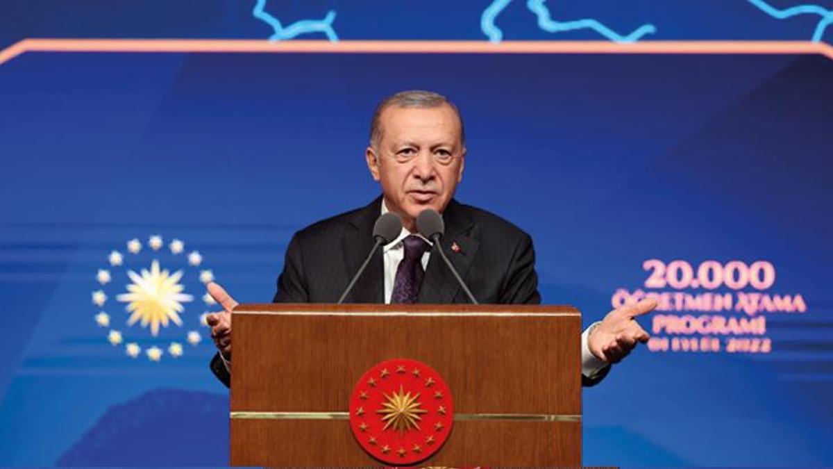 Cumhurbaşkanı Erdoğan: Bize yavrularıyla haşır neşir olacak öğretmenler lazım