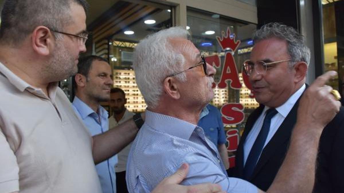 CHP milletvekilleri ile vatandaş arasında 'eski CHP' tartışması