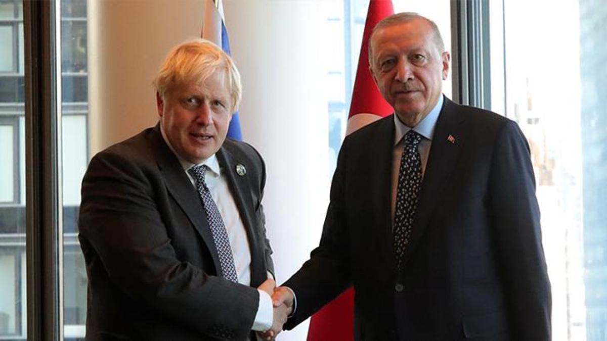 Cumhurbaşkanı Erdoğan, Birleşik Krallık Başbakanı Johnson ile telefon görüşmesi yaptı