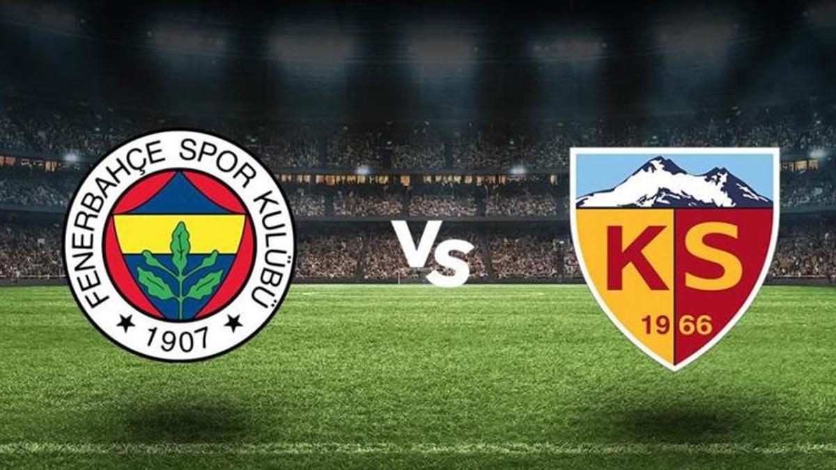 Fenerbahçe - Kayserispor (Maç özeti)