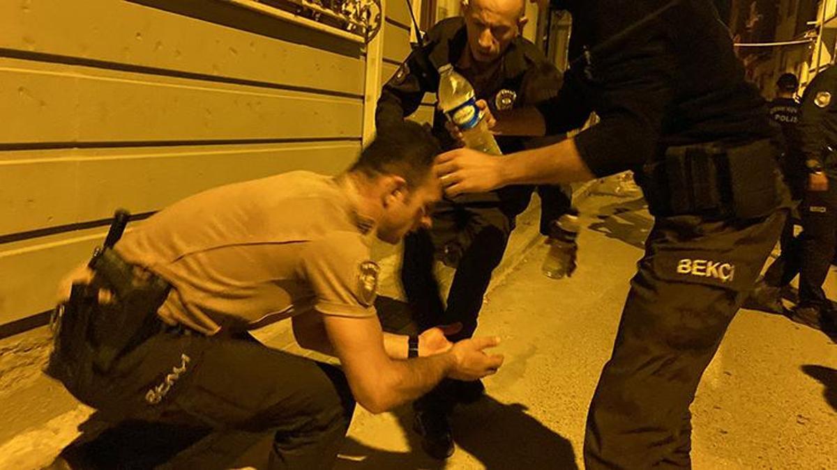 Damat eğlencesinde 'gürültü uyarısı' yapan polise saldırı: 10 gözaltı