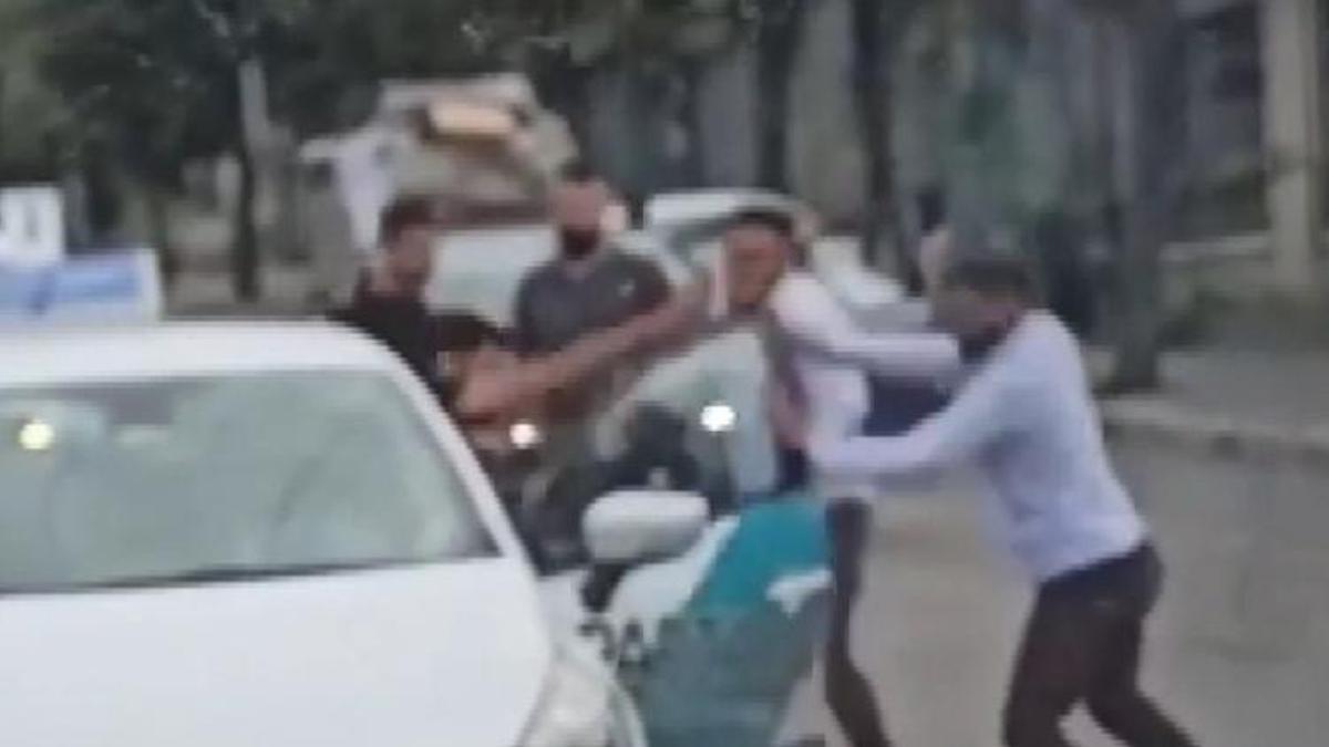 Sürücü kursu eğitim pistinde yine olay