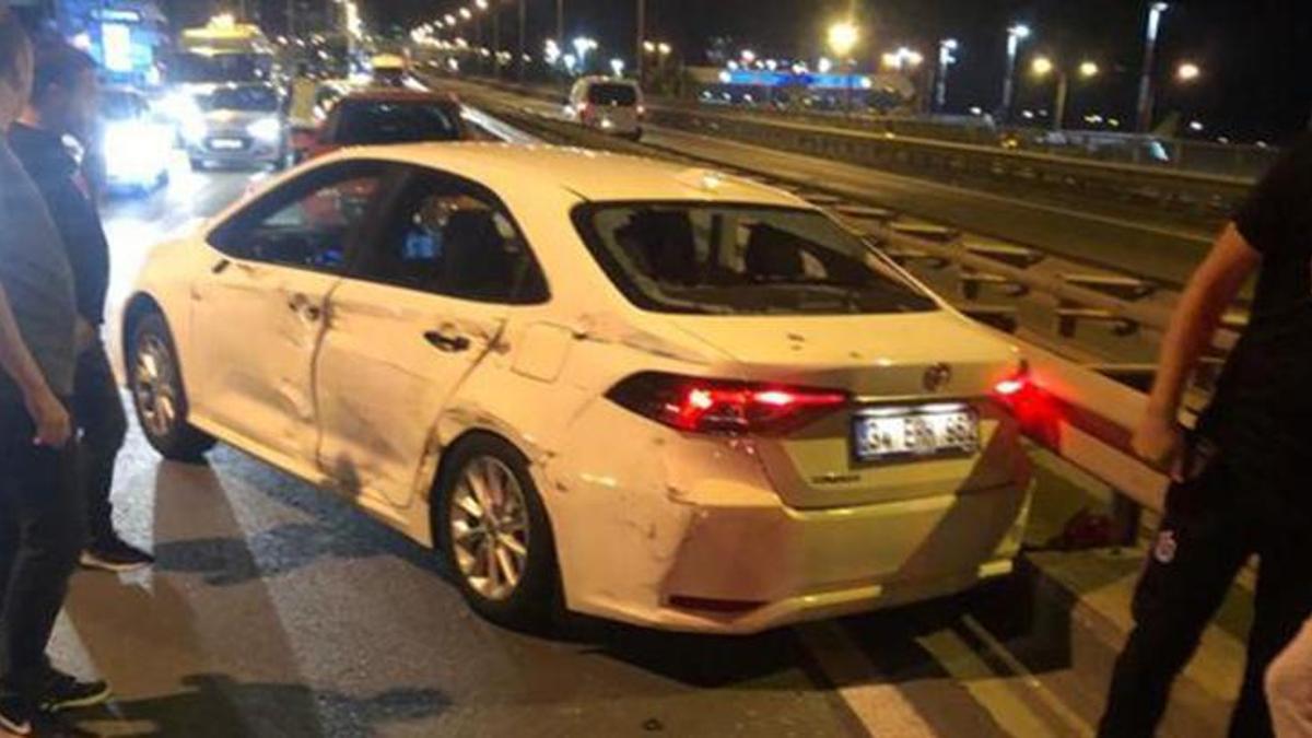 Trabzonsporlu Lahtimi trafik kazası geçirdi