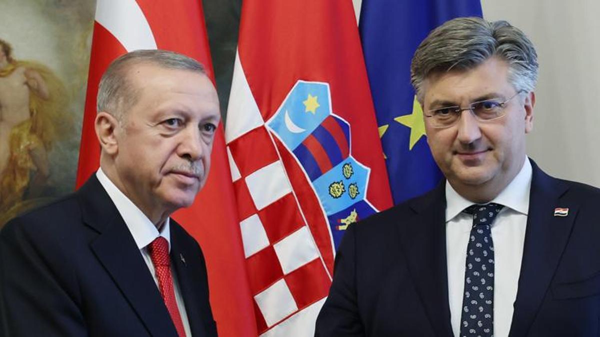 Cumhurbaşkanı Erdoğan, Başbakan Plenkoviç ile görüştü