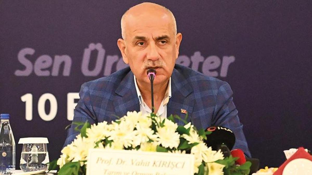 Bakan Kirişci: Türkiye’de ekilmeyen alan kalmayacak