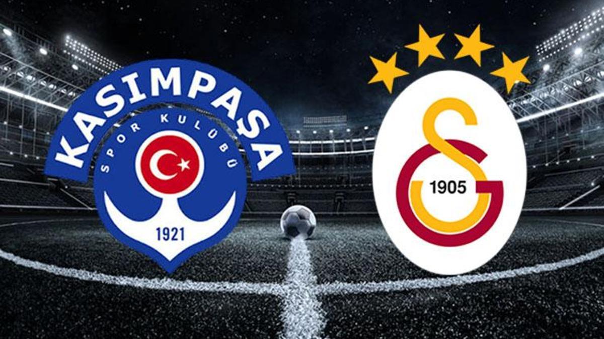 Kasımpaşa Galatasaray maçı saat kaçta, hangi kanalda? Kasımpaşa Galatasaray muhtemel 11’leri!