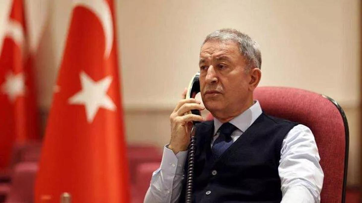 Bakan Akar, Ukrayna Savunma Bakanı ile görüştü