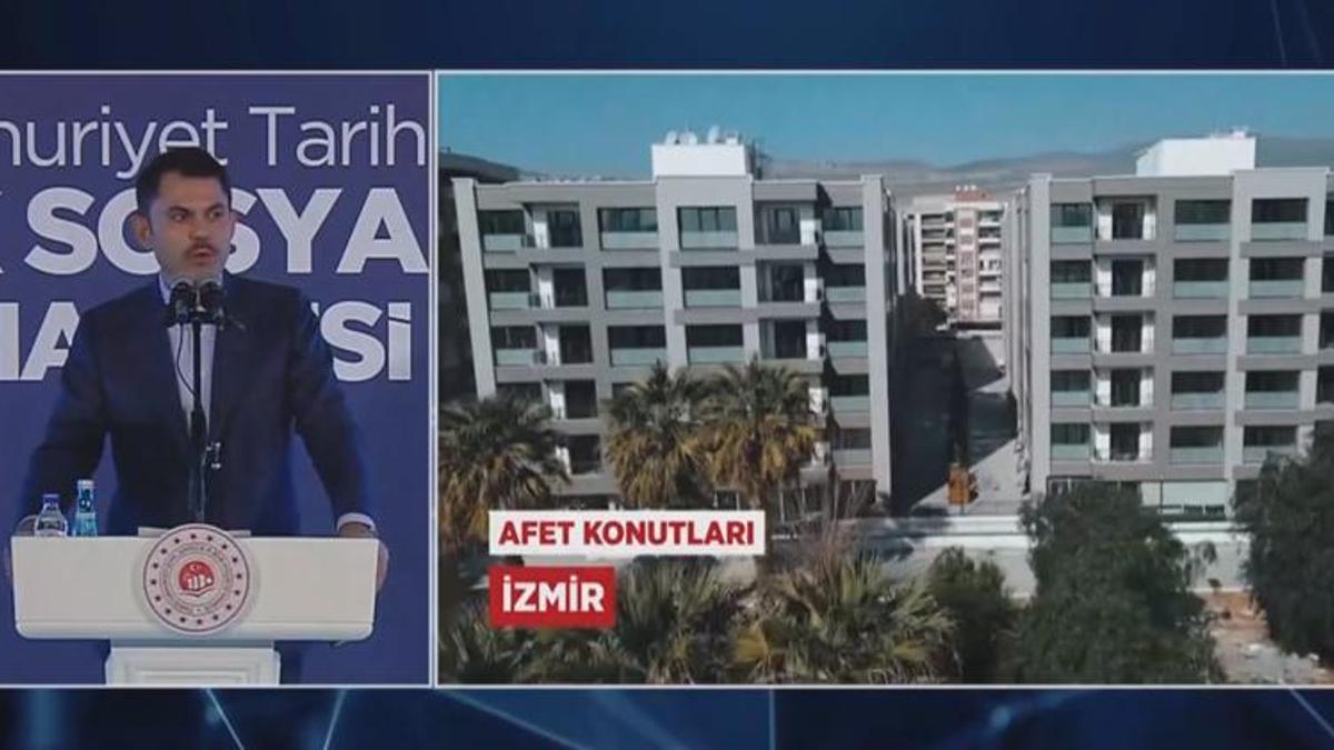 Sosyal Konut Projesi ile ilgili son dakika açıklaması! Bakan Kurum canlı yayında duyurdu