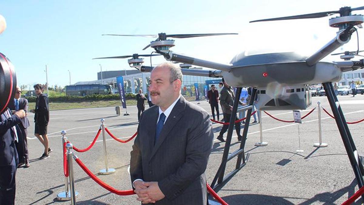 Bakan Varank: 'Airtaxi' 23 Nisan'da boğazı uçarak geçecek
