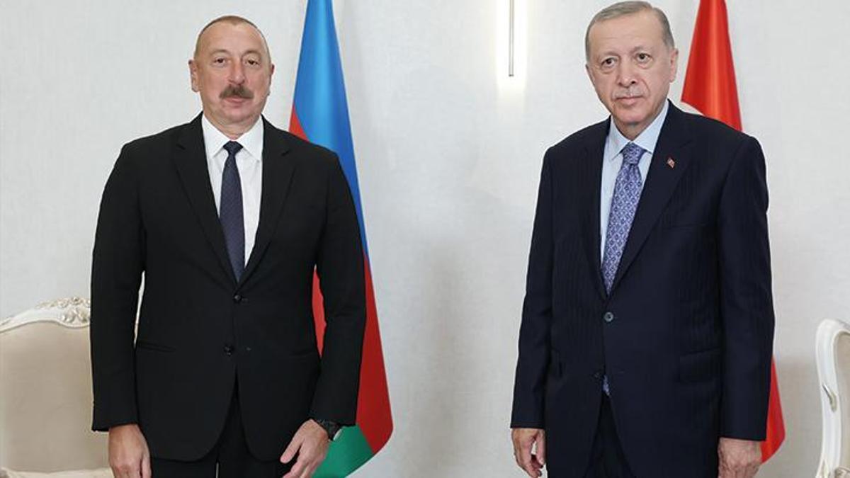Cumhurbaşkanı Erdoğan, Aliyev'le görüştü