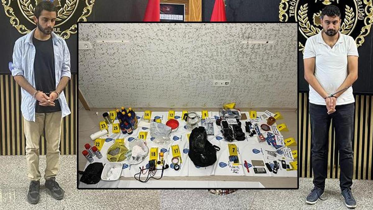 İstanbul'da terör operasyonu: 6 kilo bombayla yakalandılar